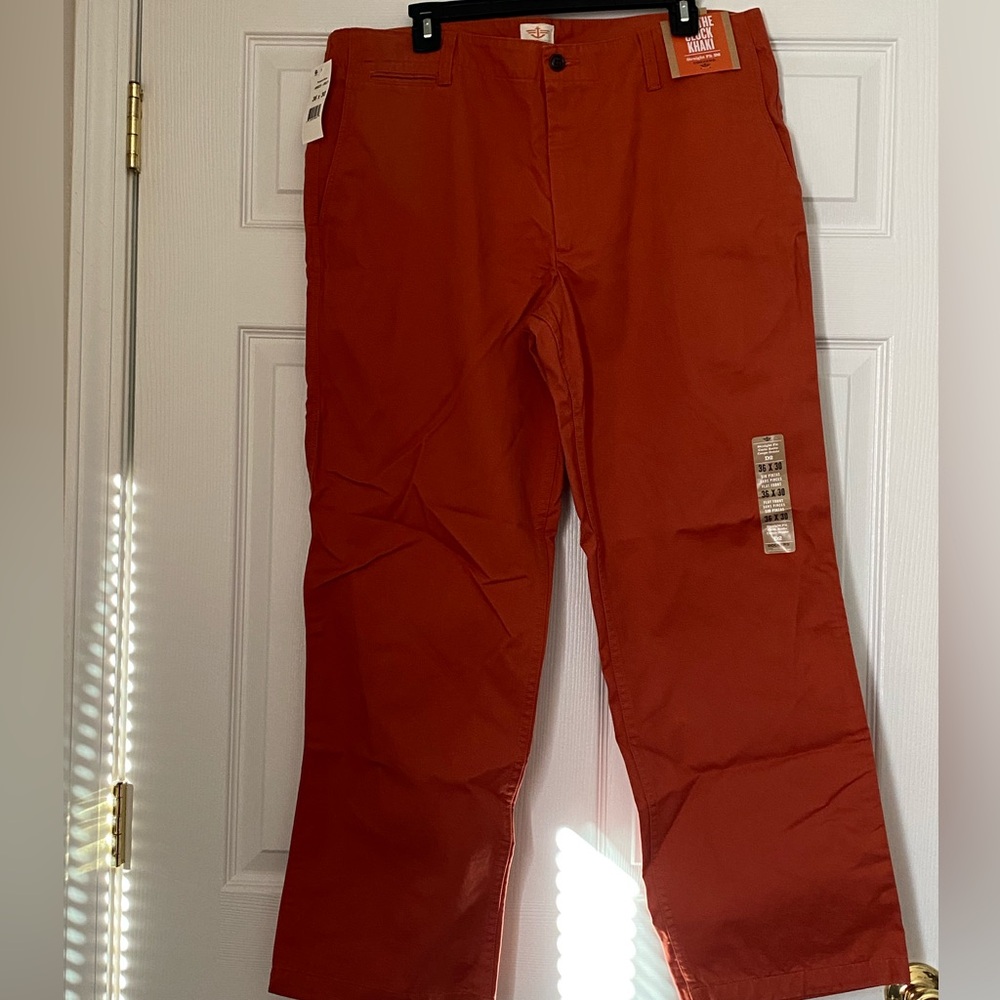 Dockers Straight fit D2 khakis Orange
